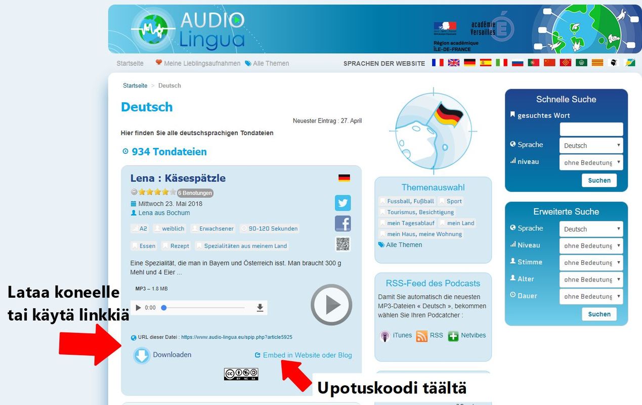 Audio Lingua